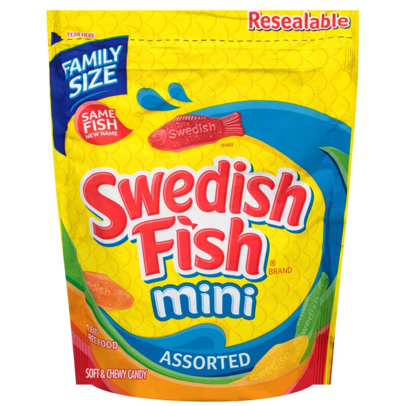 Catalog 5 SWEDISH FISH Mini Assorted Soft & Chewy Candy, Family Size, 1.9 lb