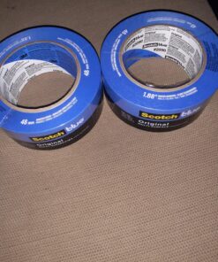 ScotchBlue Original Multi-Surface Painter's Tape, 1.88 Inches x 60 Yards, 1 Roll, Blue, Paint Tape Protects Surfaces and Removes Easily, Multi-Surface Painting Tape for Indoor and Outdoor Use 45 81ATRK7DijL