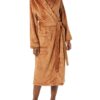 Amazon Essentials Women's Full-Length Plush Robe (Available in Plus Size) X-Small Brown 6 81AUE1XbwML