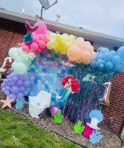 RoomMates RMK2360GM The Little Mermaid Ariel Peel and Stick Giant Wall Decals Pack of 1 Multicolor 18 81AVCpriutL