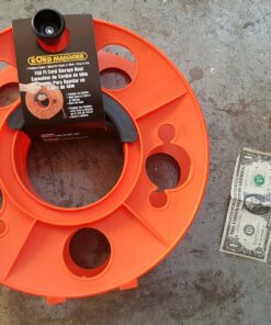 Bayco KW-130 Cord Storage Reel with Center Spin Handle, 150-Feet,Orange 20 81AVmxhC05L