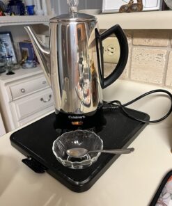 Cuisinart PRC-12 Classic 12-Cup Stainless-Steel Percolator, Black/Stainless 23 81AWwx3xdzL