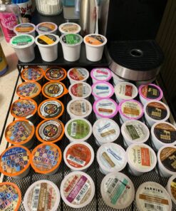 Crazy Cups Flavored Coffee Pods Variety Pack for Keurig K Cups Brewers, Assorted Flavored Coffee Sampler, 40 Count Flavored Coffee Variety Pack 40 Count (Pack of 1) 29 81AXCvZGnTL