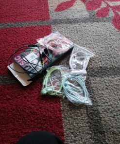 Earbuds Wired with Microphone Pack of 5, Noise Isolating Wired Earbuds, Earphones with Powerful Heavy Bass Stereo, Compatible with Any Devices with 3.5mm Interface 27 81AYlHRIDL