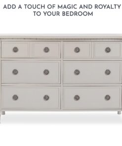 Evolur Julienne 6 Double Dresser Cloud , 54x20.30x33 Inch (Pack of 1) 12 81AZ1JnpKL