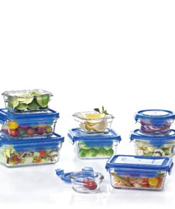 GlassLock 18 Piece Oven Safe Assortment Set, Blue 8 81AZgx9KDkL