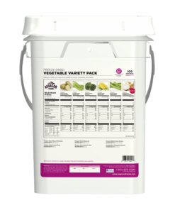 Augason Farms Freeze Dried Vegetable Variety Pack 4 gallon Kit 10 81Ab81OdtL