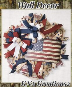 Rogue River Tactical USA American Flag Metal Tin Sign, 12x8 Inch, Wall Decor Man Cave Bar US Pledge of Allegiance 22 81AcFpbOoL