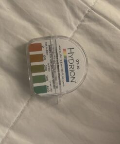 Micro Essential Laboratory QT-10 Plastic Hydrion Low Range Quat Check Test Paper Dispenser, Single Roll, Food Service Test Strips, 0 - 400ppm 17 81AdCARnjvL