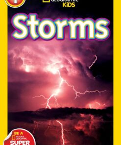 National Geographic Readers: Storms! Paperback, Illustrated
