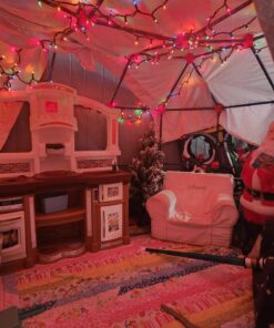 Crazy Forts! Fort Lights, Green, 9'' W x 6'' H x 2'' D 13 81Adsb8aZaL