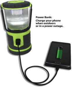 Alternative view of Tough Light LED Rechargeable Lantern - 200 Hours of Light Plus a Phone Charger for Hurricane, Emergency or Camping, Long Lasting Battery- Free 2 Year Warranty Yellow