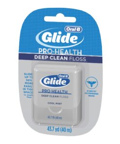 Oral-B Glide Pro-Health Dental Floss, Deep Clean, Cool Mint Flavor, 40 m (Pack of 6) 13 81AgOKk00yL