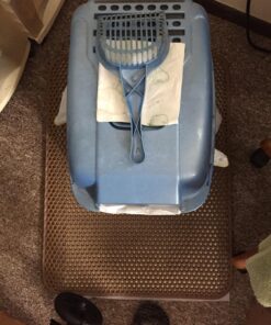 iPrimio Large Cat Litter Trapper Mat w/ Urine/Waterproof Layer - Larger Holes w/ Urine Puppy Pad Option - Cat Litter Mat, Light and Soft (Brown Color) 30x23 - Brown 36 81AgURtsg9L