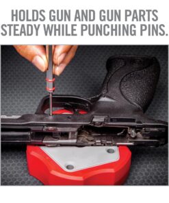 Real Avid Smart Bench Block - Premium Universal Armorers Block Made with Non-Marring Materials, Non-Slip Bench Block For Glock, 1911 & Other Guns, Magnetic Block Captures & Holds Small Pins Securely 29 81Ai85ymURL