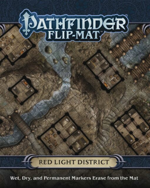 Pathfinder Flip-Mat: Red Light District