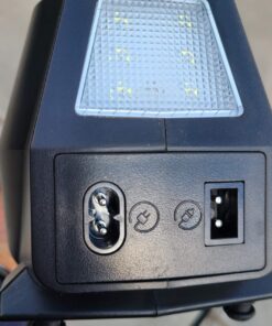 VacLife AC/DC 2-in-1 Tire Inflator - Portable Air Compressor, Pump for Car Tires (up to 50 PSI), Electric Bike 150 PSI) w/Auto Shut-Off Function, Model: ATJ-1666, Yellow (VL708) 55 81AjR5vIRL