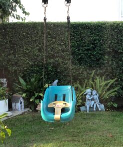 DCAL Gear Tree Swing Hanging Straps Kit - Easy & Fast Installation - 5ft Extra Long Straps Hold 2000 lb - Safer Lock Snap Carabiner Hooks Perfect to Tree Swing, Swing Sets, Tire Swing & Hammock 41 81AjbKgb3vL