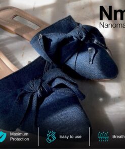 NANOMAN Shoe Protector Spray – Shoe & Boot Waterproofing Spray - Water & Stain Repellent - for Shoes Boots Sneakers Uggs Incl Suede, Leather Nubuck, Even White Shoes. 15 81AjlWMNqZL