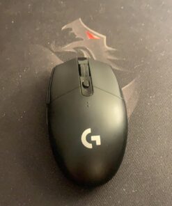 Logitech G305 LIGHTSPEED Wireless Gaming Mouse, Hero 12K Sensor, 12,000 DPI, Lightweight, 6 Programmable Buttons, 250h Battery Life, On-Board Memory, PC/Mac - Black 43 81Akj88lfXL