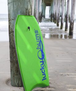 Lucky Bums Boogie Board for Kids and Adults - Body Boards for Beach, River, & Lake, Mini Wakeboard with EPS Core Slick Bottom and Leash 41-Inch 13 81Aks7LLgGL 2
