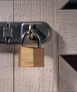 Master Lock 150D Brass Padlock, Silver 15 81AlRsCrudL