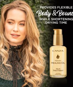 L'ANZA Keratin Healing Oil Treatment, Restores, Revives, and Nourish Dry Damaged Hair & Scalp, With Restorative Phyto IV Complex, Protein and Triple UV Protection Natural 1.7 Fl Oz (Pack of 1) 12 81AmmJO16S 3