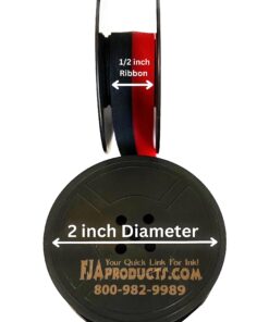 Alternative view of FJA Products Royal Quiet Deluxe Twin Spool Combo Pack Typewriter Ribbon - 2 Pack