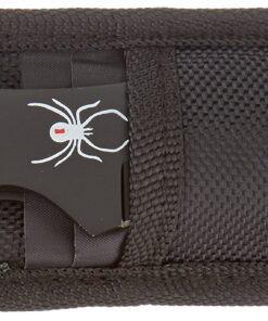 BladesUSA Perfect Point Throwing Knives – Set of 3 – Black Stainless Steel Blades and Handles w/ Spider Design, Nylon Sheath, Full Tang Construction, Well Balanced, Throwing Sport Knives – RC-1793B 27 81AnQ7I31L