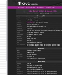 Intel Core i7-9700K Desktop Processor 8 Cores up to 3.6 GHz Turbo unlocked LGA1151 300 Series 95W CPU Only 37 81AnkKvpwbL
