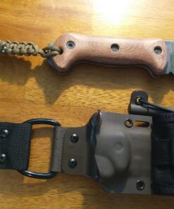 Ka-Bar BK-22 Becker Companion Fixed Blade Knife with HD Polyester Front Pocket Sheath (5.25-Inch) 44 81AoDMBJnaL