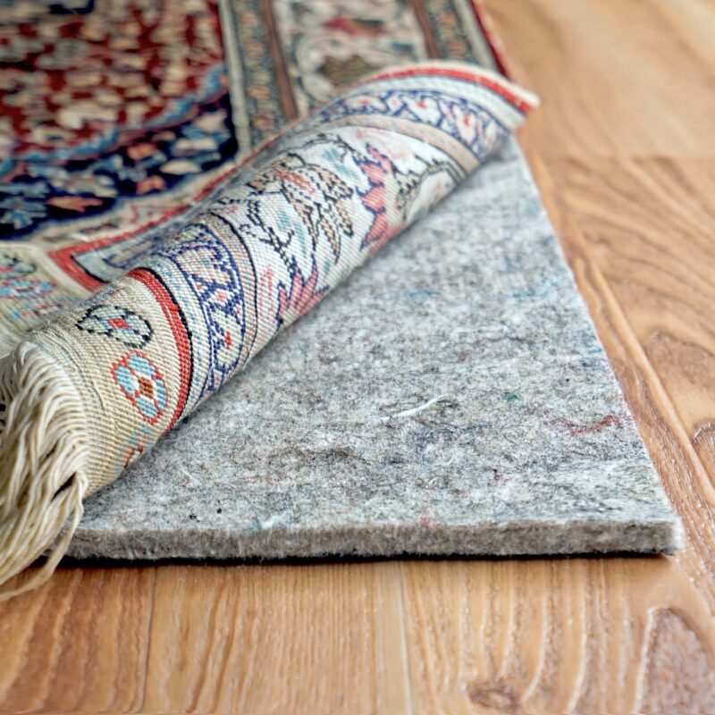 Catalog 6 RUGPADUSA - Dual Surface - 9'x12' - 1/4" Thick - Felt + Rubber - Non-Slip Backing Rug Pad - Safe for All Floors 9' x 12'