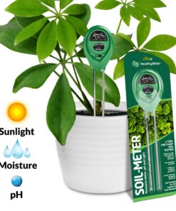 Soil pH Meter, 3-in-1 Soil Test Kit For Moisture, Light & pH, A Must Have For Home And Garden, Lawn, Farm, Plants, Herbs & Gardening Tools, Indoor/Outdoors Plant Care Soil Tester (No Battery Needed) 8 81Ap0extKBL