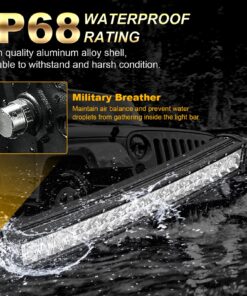 Auxbeam 22 Inch LED Light Bar Curved 120W LED Off Road Driving Lights Spot Flood Combo Fog Lamp 5D Lens with Wiring Harness for Pickup Car Trucks SUV ATV UTV Offroad Vehicle 22 Inch Curved Led Bar 47 81Aq3gO ueL