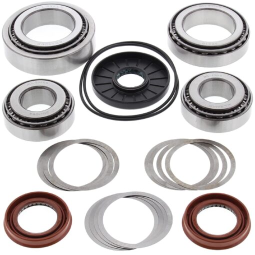 All Balls Racing Differential Bearing and Seal Kit Rear Compatible with/Replacement for Polaris RZR 4 800 10-14, 252088