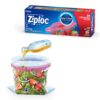 Ziploc Gallon Food Storage Bags, New Stay Open Design with Stand-Up Bottom, Easy to Fill, 38 Count 2 81ArpWlZDtL