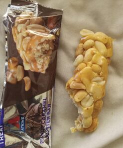Atkins Peanut Caramel Cluster Bar, Dessert Favorite, High in Fiber, 3g Net Carb, 1g Sugar 25 81As2I1SkL