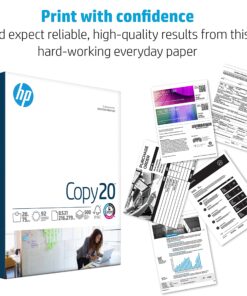 HP Papers 8.5 x 11 Paper Copy 20 lb 10 Reams - 5,000 Sheets 92 Bright FSC Certified 200230C 10 Ream | 5000 Sheets 8 81AsIOZfuCL