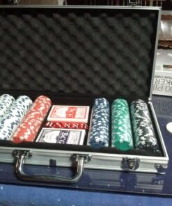 Kovot 300 Chip Dice Style Poker Set in Aluminum Case (11.5 Gram Poker Chips) 34 81AsWAcNEXL