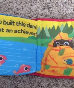 Lamaze Peek-A-Boo Forest Soft Baby Book - Clip-On Cloth Book - Washable Crinkling Fabric Pages for Sensory Play - Teething and Learning Toys for Babies - 6 Months and Up 67 81At7DQdZpL