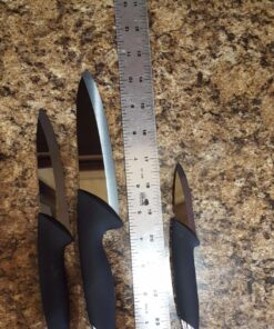 Ozeri Elite Chef Black 3-Piece Ceramic Knife Set 3-Piece Set 71 81AtYmB3X8L