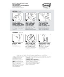 Command Medium Wall Hooks, Damage Free Hanging Wall Hooks with Adhesive Strips, No Tools Wall Hooks for Hanging Christmas Decorations, 7 Clear Wall Hooks and 12 Command Strips 32 81Au7FTrV7L