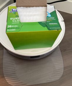 Swiffer Sweeper Dry Mop Refills for Floor Mopping and Cleaning, All Purpose Floor Cleaning Product, Unscented, 52 Count (Packaging May Vary) 52 Count (Pack of 1) 24 81AuDZCp4EL