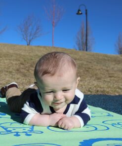 Yogi Junior Kids Yoga Mat - PVC Free - Double Layered TPE Foam Kiwi Pals 13 81AuRJygPcL