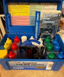 TAYLOR TECHNOLOGIES INC K-2006 TEST KIT COMP CHLORINE FAS-DPD 21 81AuhZD5kIL