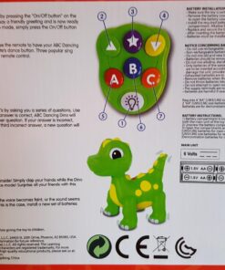 The Learning Journey Early Learning - Remote Control ABC Dancing Dino - Toddler Toys & Gifts for Boys & Girls Ages 2+ years and Up - Award Winning Toys 22 81Aux01fW7L 2