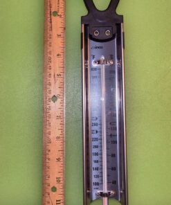 Winco TMT-CDF4 Deep Fry/Candy Thermometer with Hanging Ring, 2-Inch by 11-3/4-Inch 1 23 81AvFRaF95L