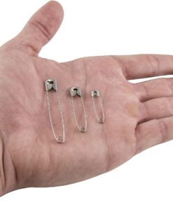 SINGER 00226 Assorted Safety Pins, Multisize, Nickel Plated, 50-Count 15 81AvXFUXTFL