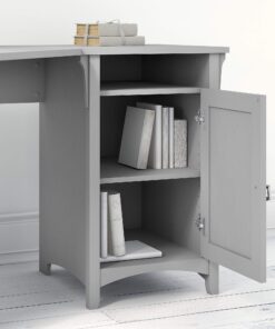Bush Furniture Salinas Home Office Furniture Set, 55W, Cape Cod Gray 8 81AxshCLxL