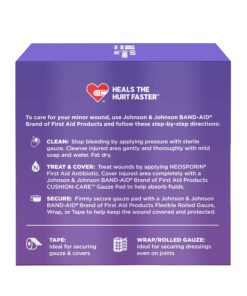 Band-Aid Brand Cushion Care Medium Gauze Pads, 3x3 Inch (Pack of 25) 3x3 Inch (Pack of 25) 16 81AzsNMVvcL
